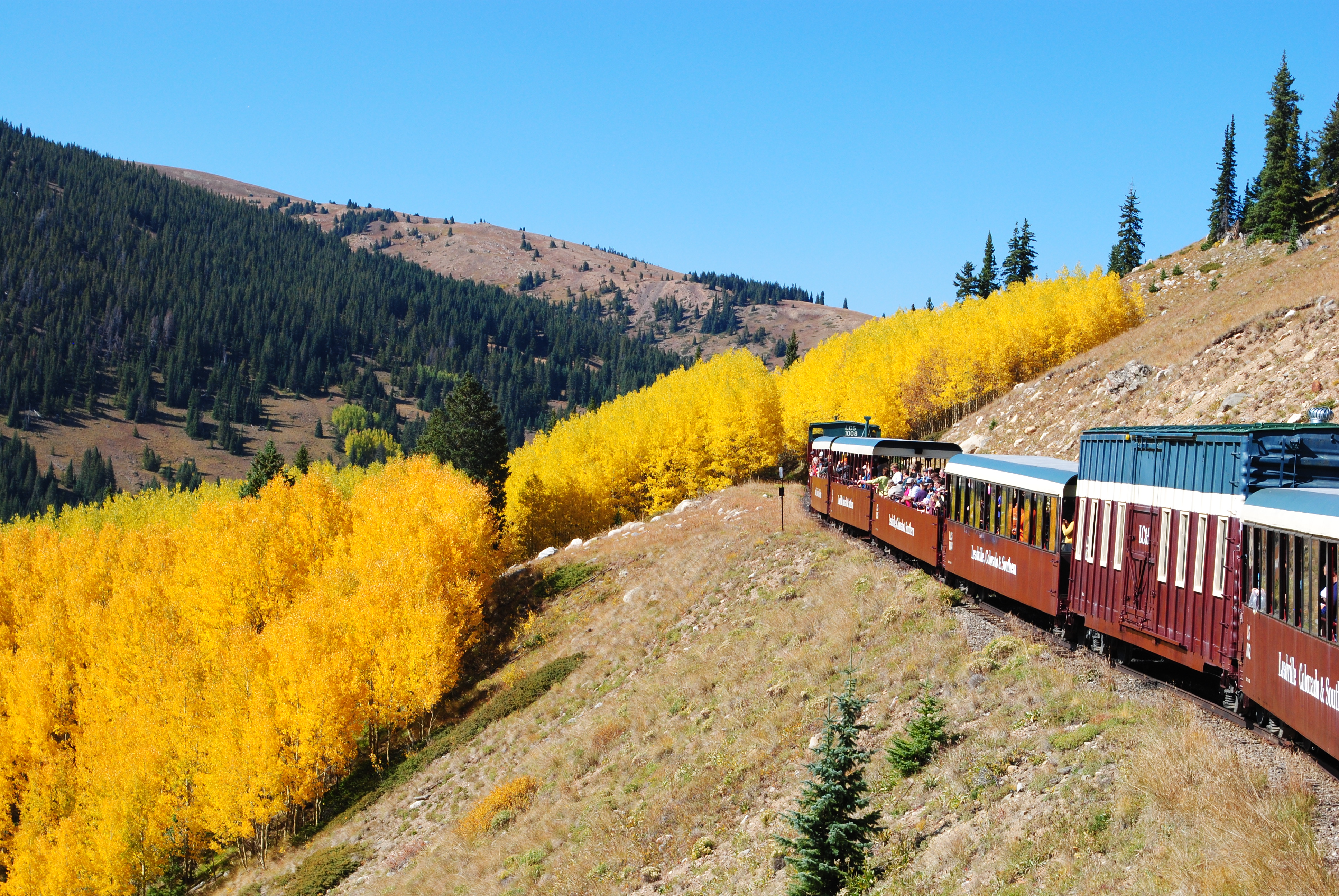 Leadville Colorado scenic train