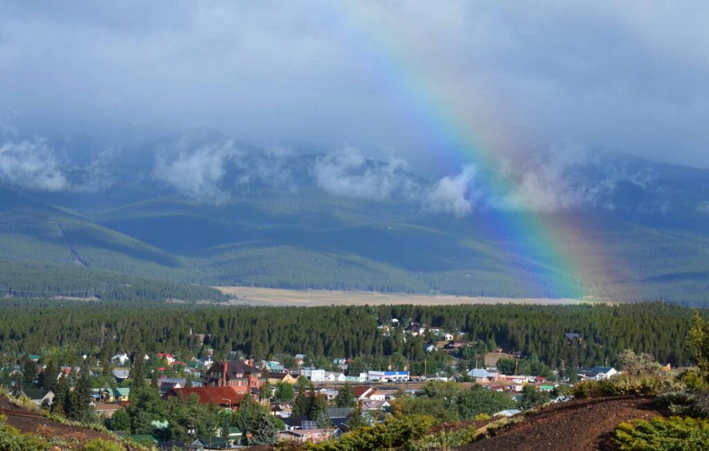 Leadville Colorado Rainbow