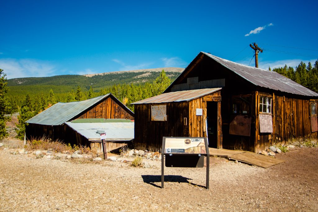 Baby Doe Tabor’s cabin at the Matchless Mine outside Leadville, Colorado